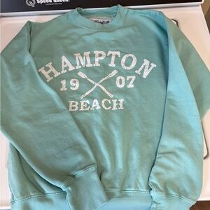 Hampton Beach Crewneck Sweatshirt - Seafoam Green